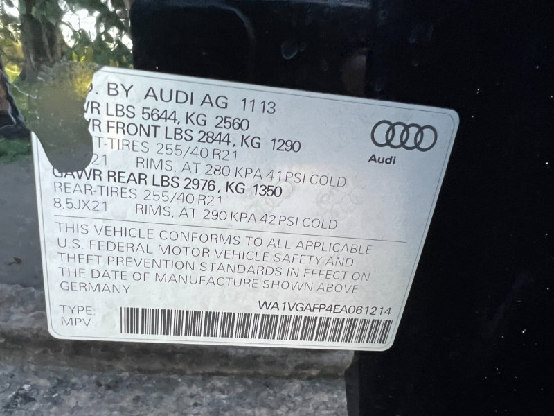 Used 2014 Audi SQ5 Prestige AWD/4WD image 51