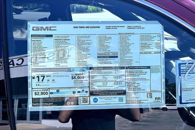 New 2026 GMC Yukon Elevation w/ Elevation Premium Package AWD/4WD image 14