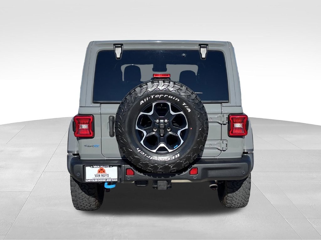 Certified 2022 Jeep Wrangler Unlimited Rubicon 4xe w/ Steel Bumper Group AWD/4WD image 4