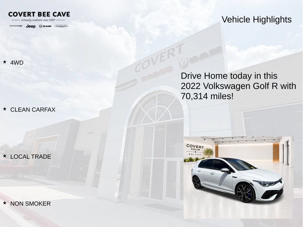 Used 2022 Volkswagen Golf R AWD/4WD image 8
