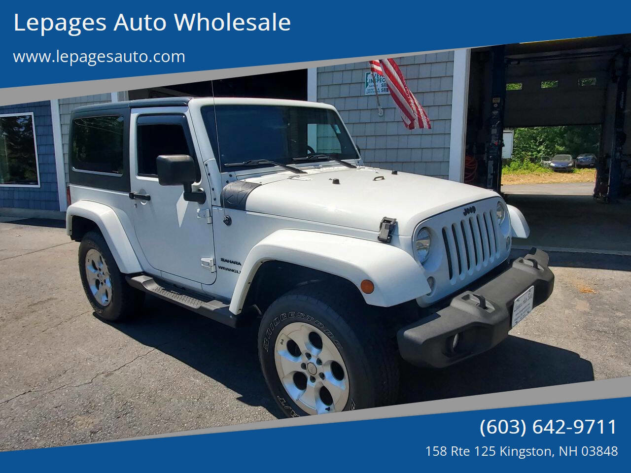 Used 2014 Jeep Wrangler Sahara w/ Connectivity Group
