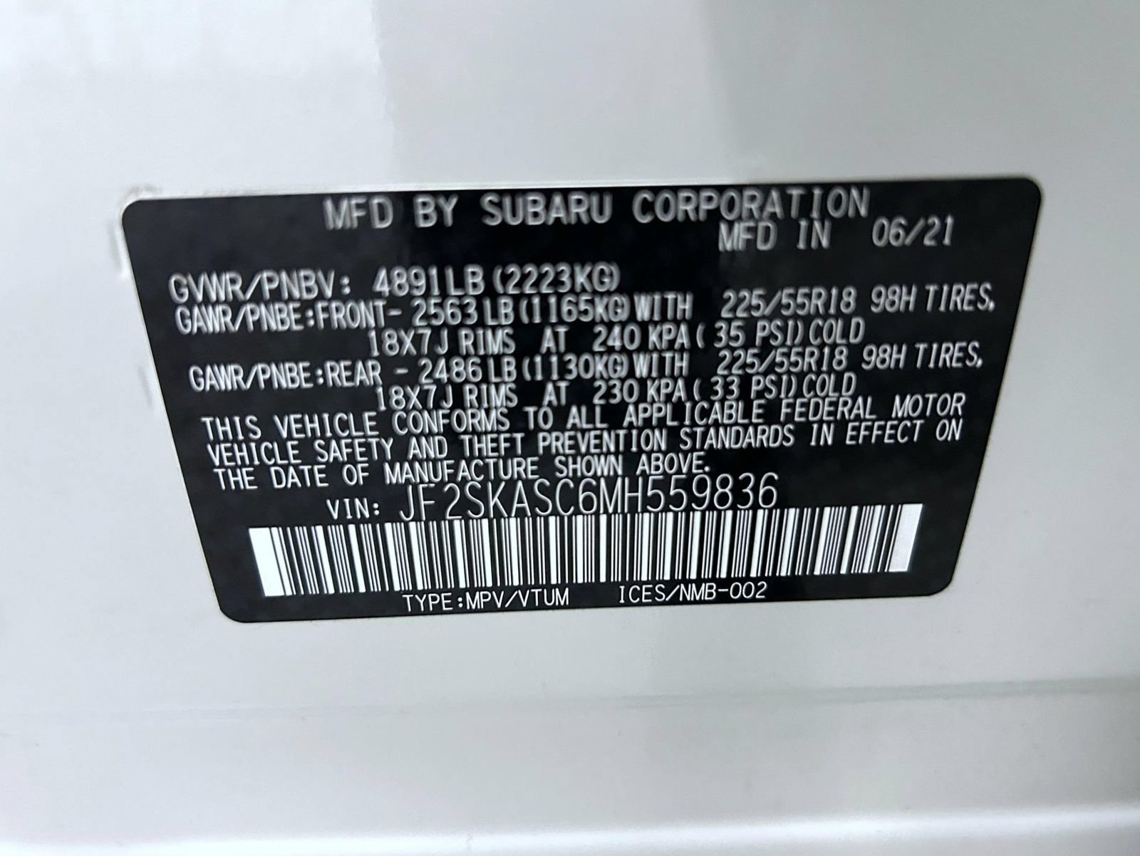 Used 2021 Subaru Forester Limited w/ Popular Package #3 AWD/4WD image 25