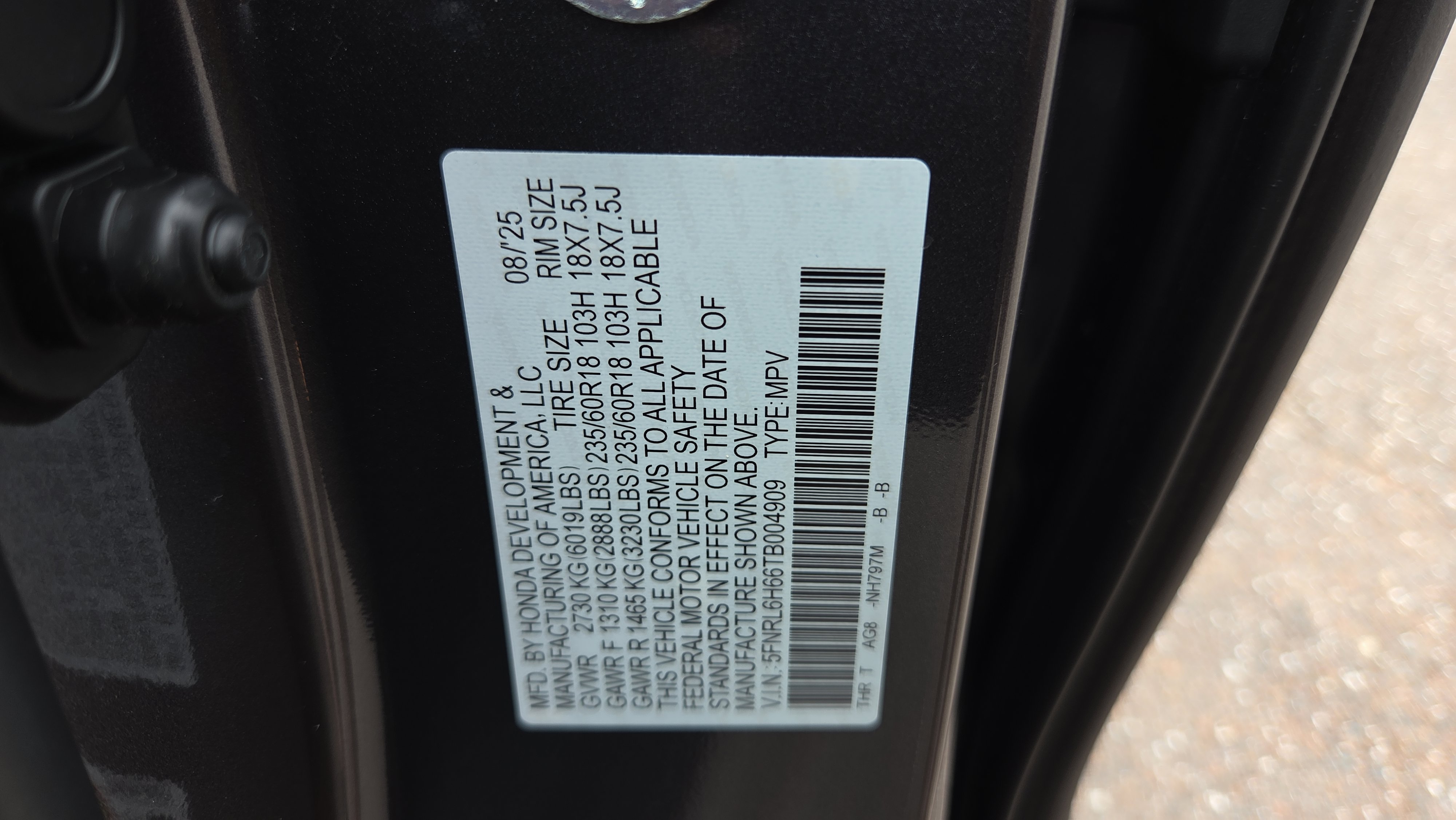 Used 2026 Honda Odyssey EX-L image 23