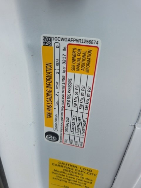 Used 2024 Chevrolet Express 2500 w/ Driver Convenience Package image 23