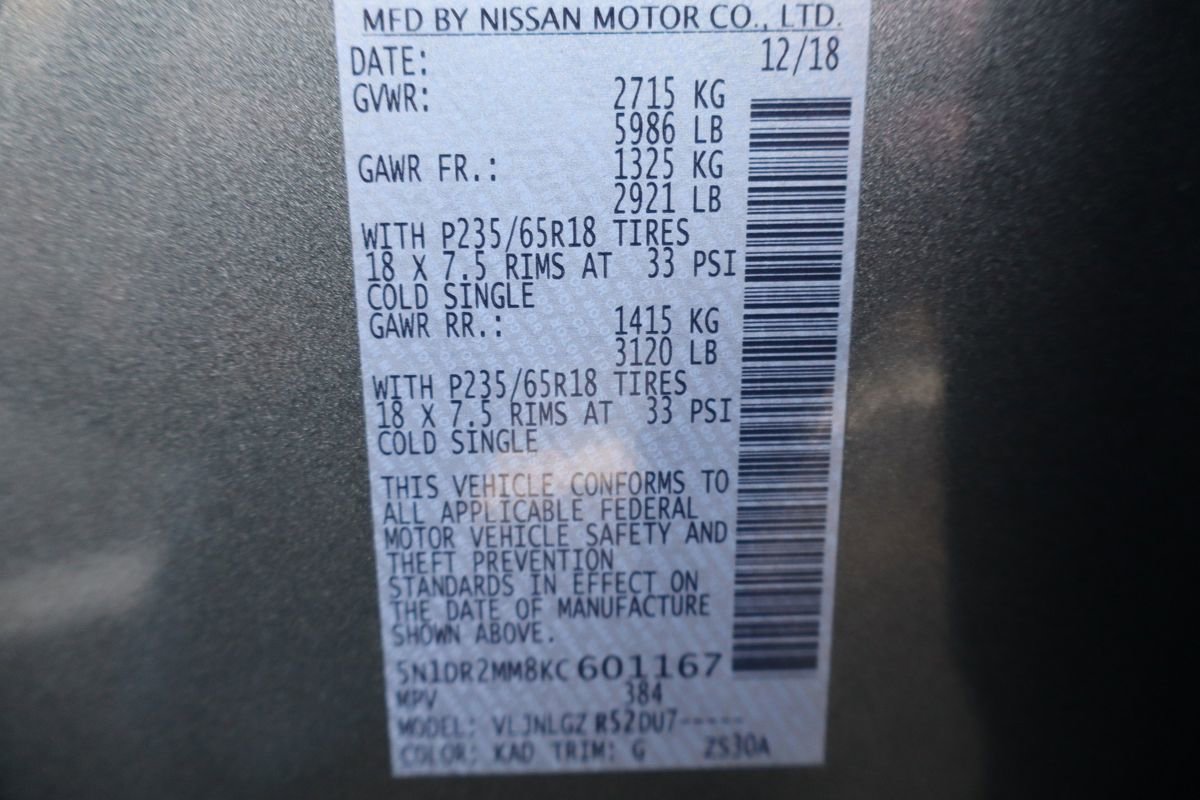 Used 2019 Nissan Pathfinder SL AWD/4WD image 48