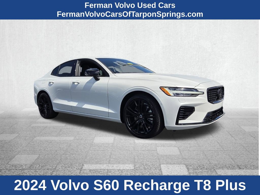 Certified 2024 Volvo S60 T8 Plus w/ Climate Package