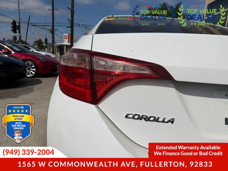 Used 2017 Toyota Corolla LE w/ Carpet Mat Package (TMS) FWD image 16