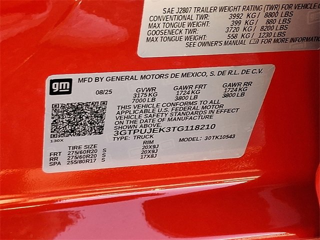 New 2026 GMC Sierra 1500 Elevation image 17