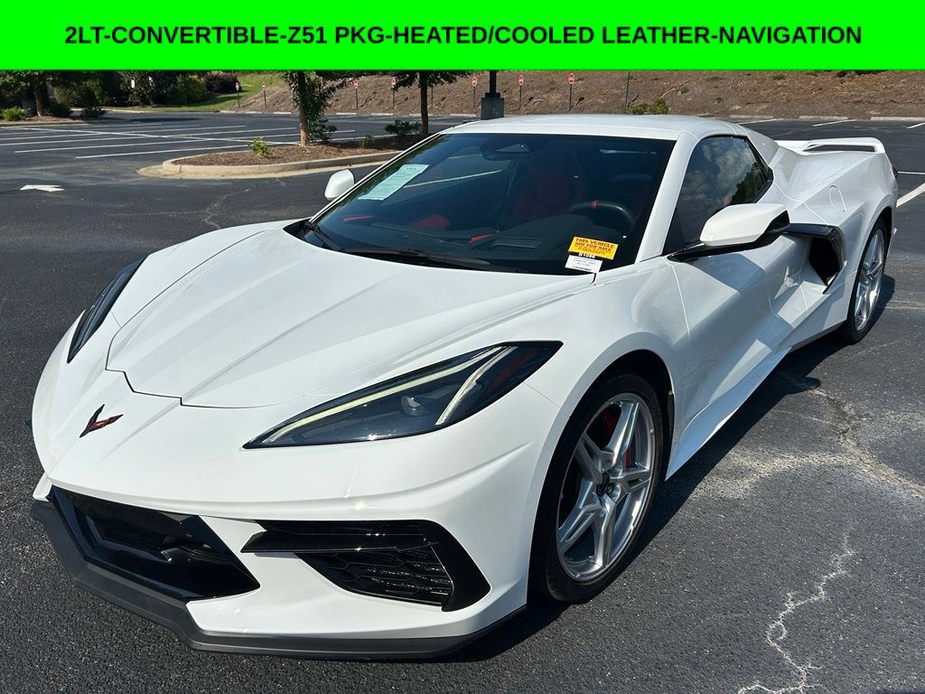 Used 2024 Chevrolet Corvette Stingray Preferred Conv w/ Z51 Performance Package