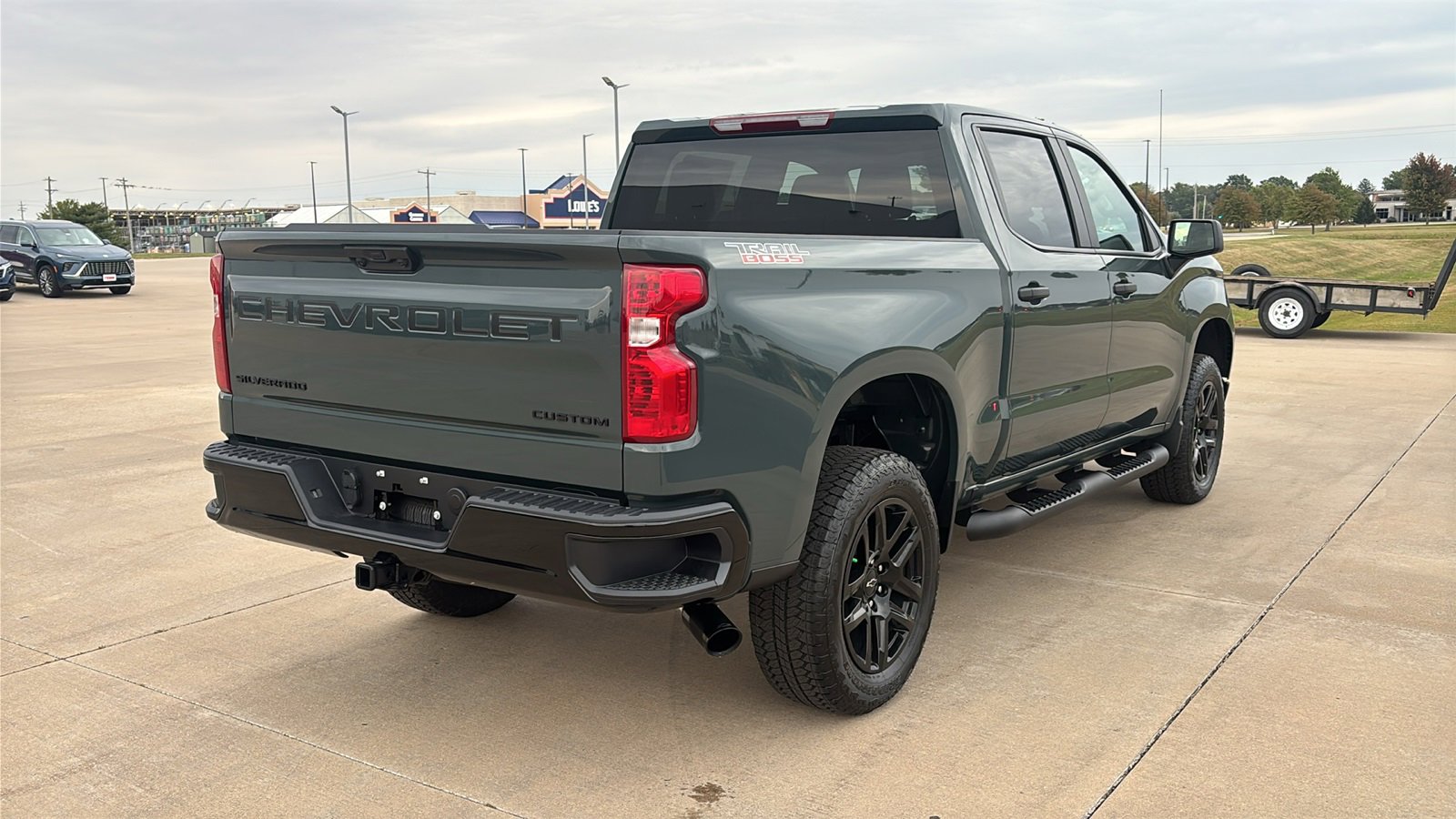 New 2026 Chevrolet Silverado 1500 Custom Trail Boss w/ Turbomax Blackout Package image 9