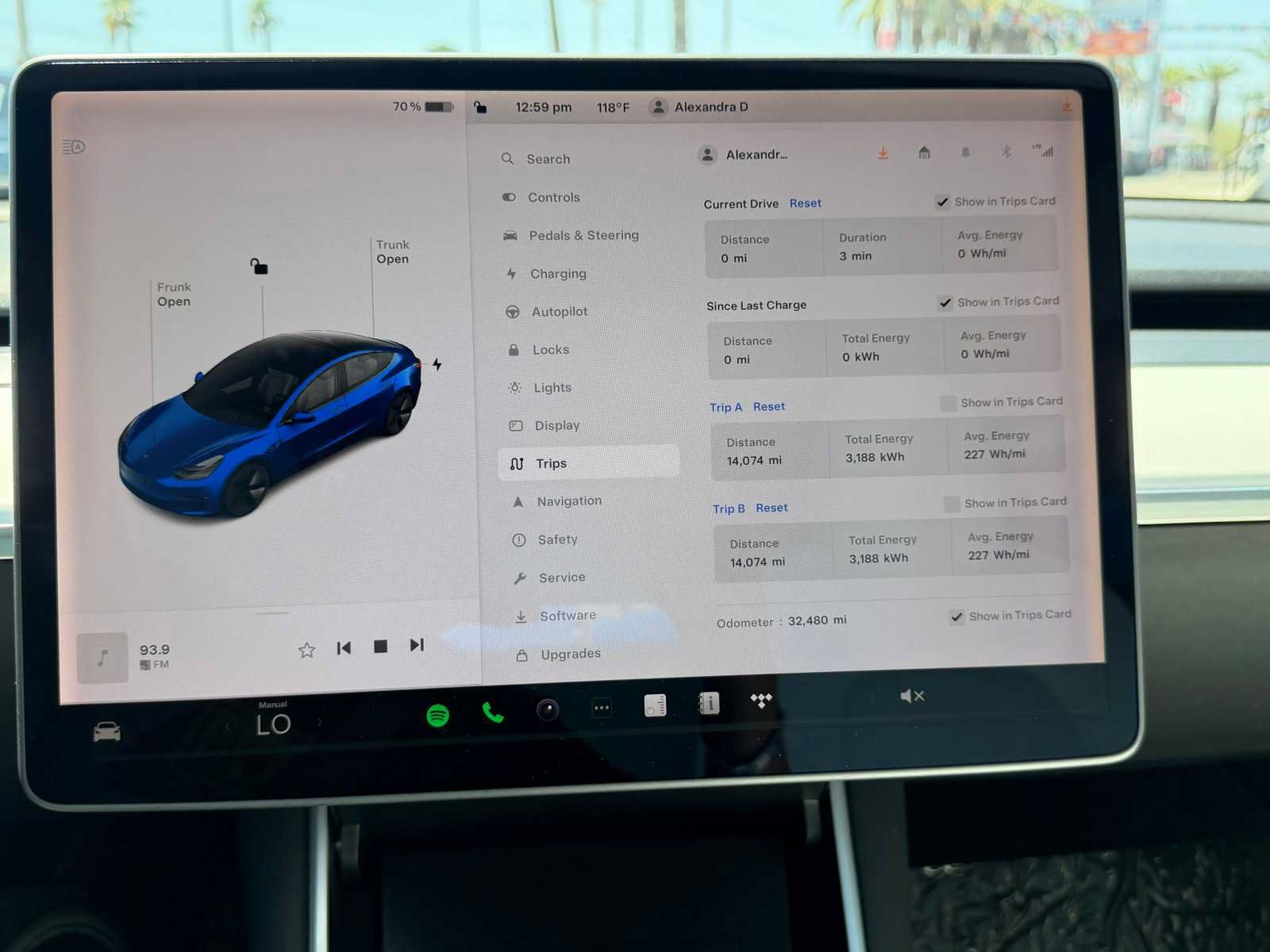 Used 2020 Tesla Model 3 Long Range AWD/4WD image 16