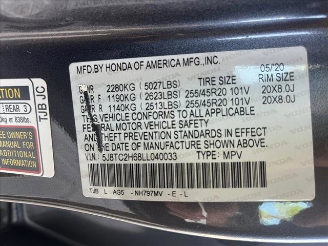Used 2020 Acura RDX A-Spec AWD/4WD image 26