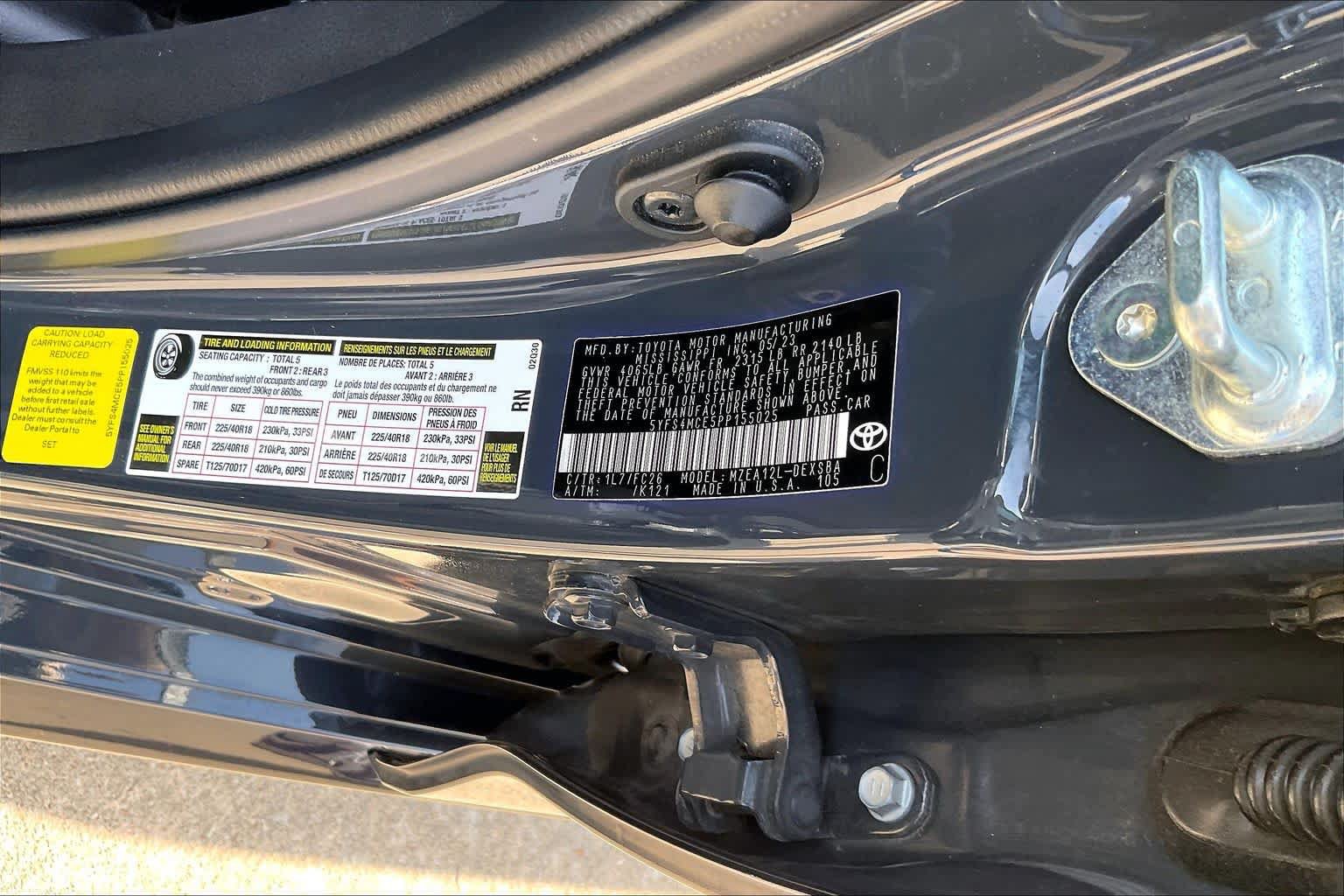 Used 2023 Toyota Corolla SE FWD image 34