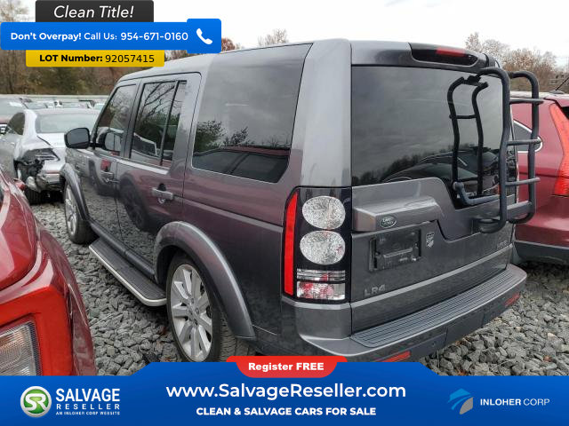 Used 2015 Land Rover LR4 HSE image 3