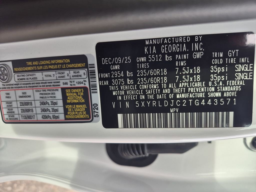 New 2026 Kia Sorento S image 28