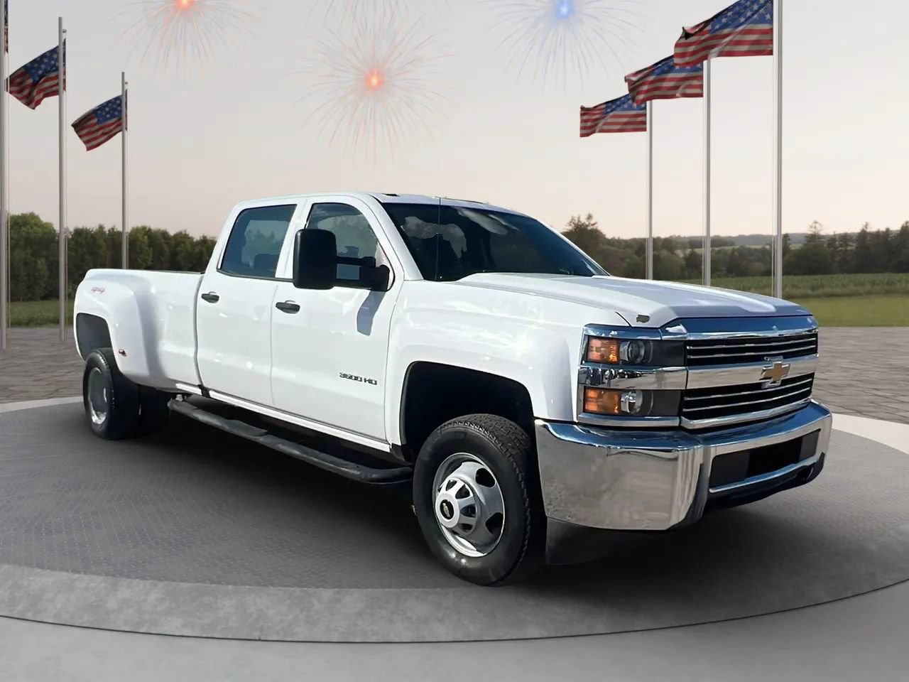 Used 2017 Chevrolet Silverado 3500 W/T AWD/4WD image 1