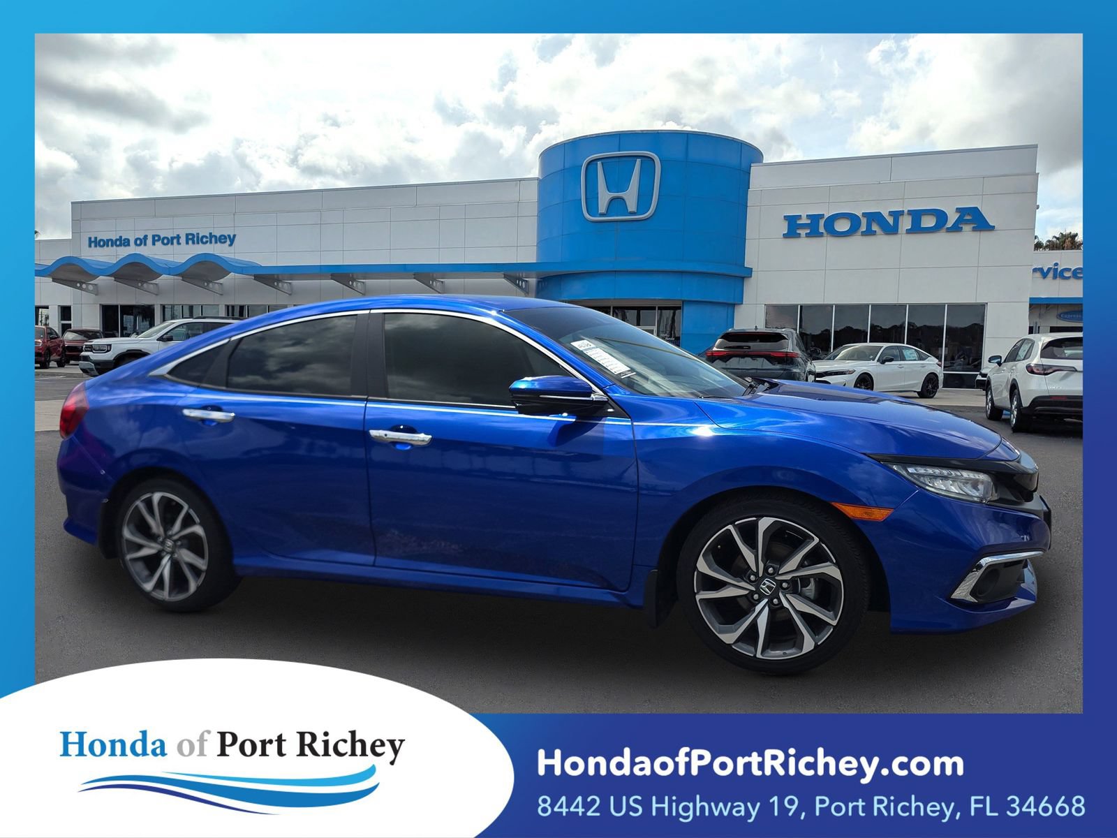Used 2021 Honda Civic Touring video 1