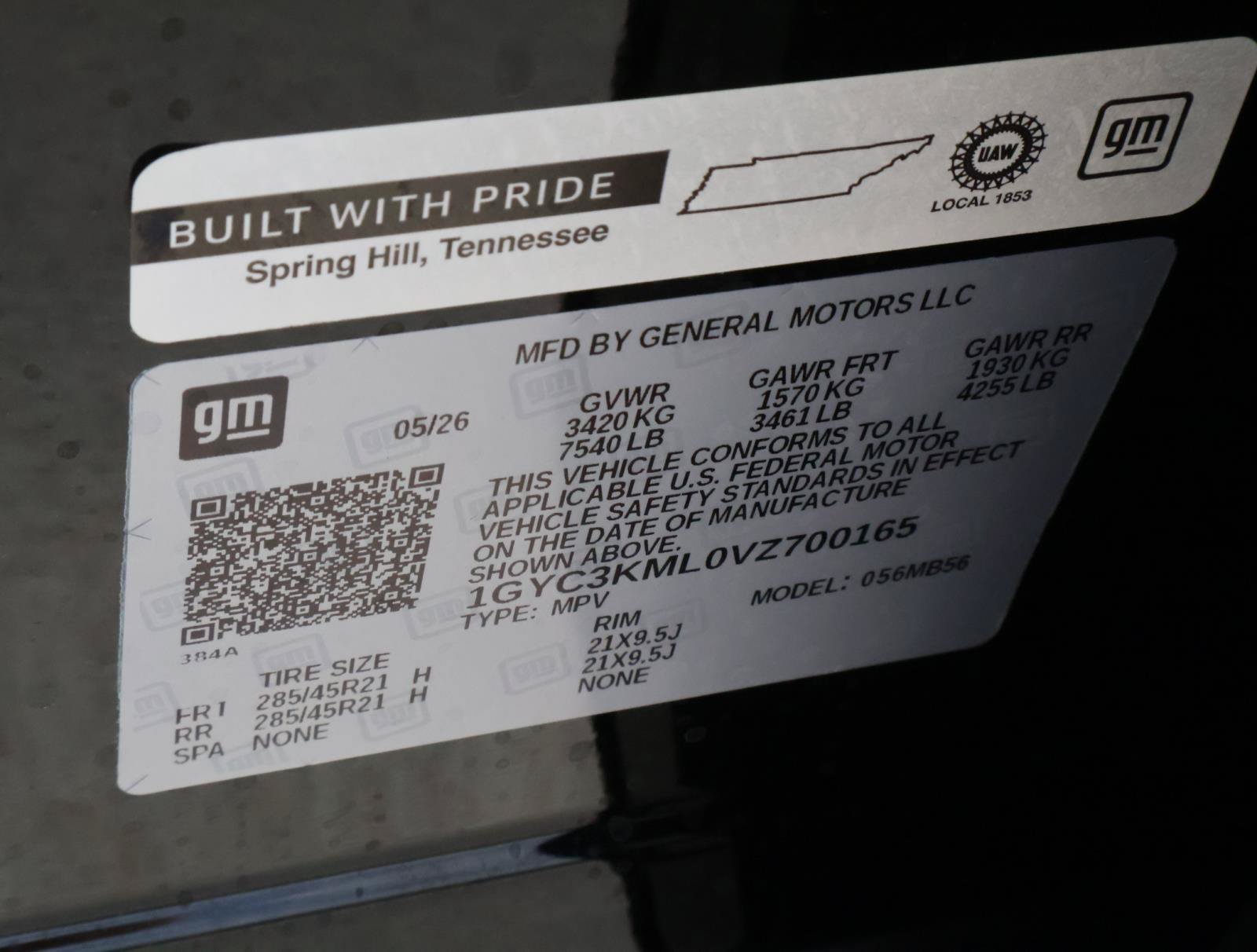 Certified 2027 Cadillac Vistiq Luxury AWD/4WD image 29