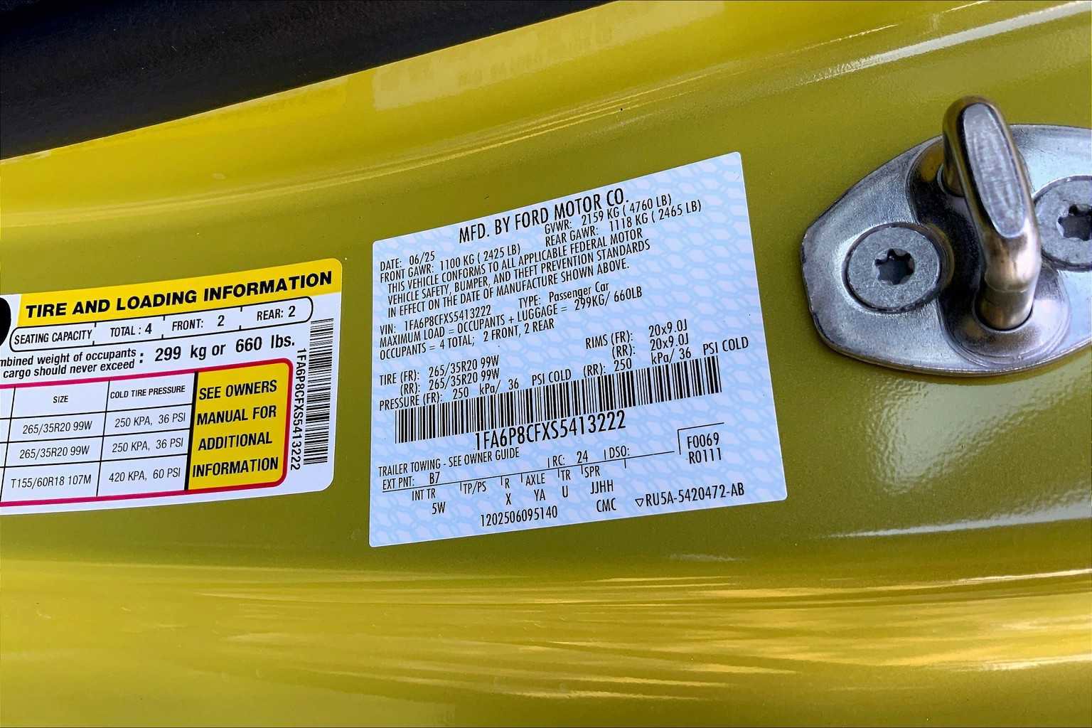 New 2025 Ford Mustang GT Premium image 16