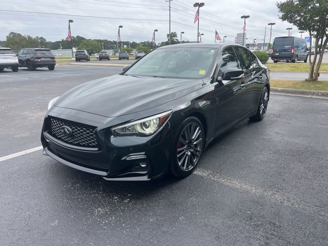 Used 2024 INFINITI Q50 Red Sport 400 w/ Black Opal Edition RWD image 4