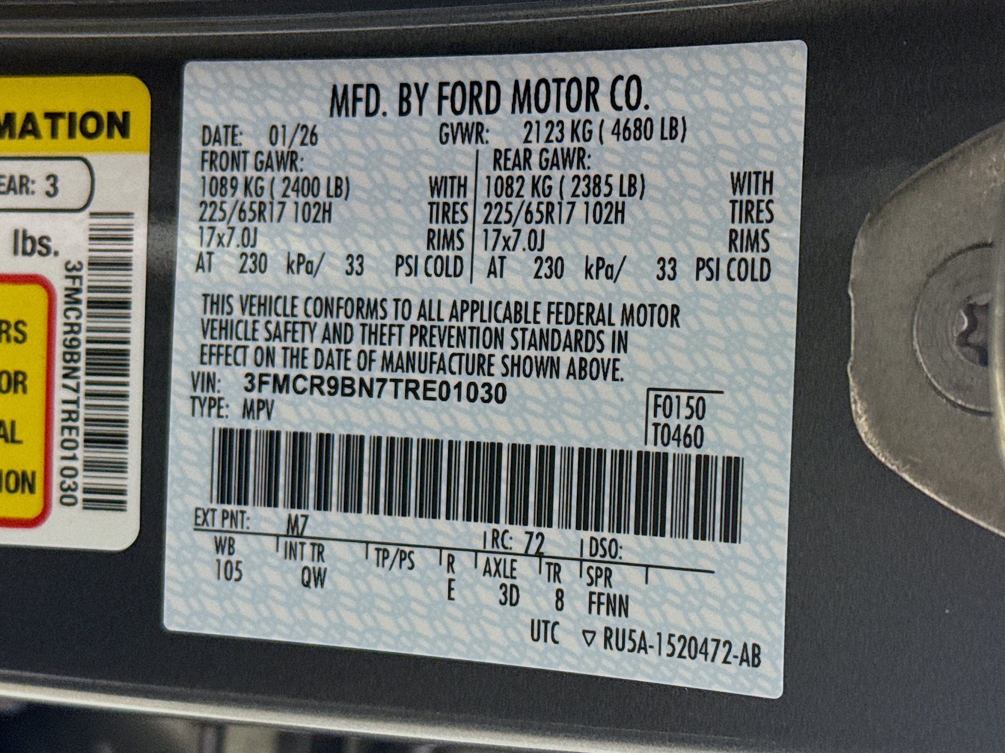 Used 2026 Ford Bronco Sport Big Bend AWD/4WD image 40