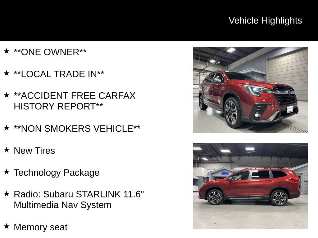 Used 2023 Subaru Ascent Limited w/ Technology Package AWD/4WD image 13