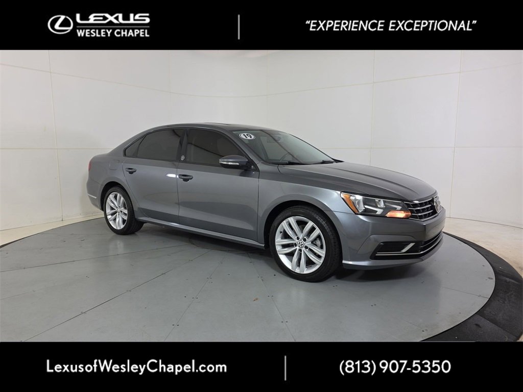 Used 2019 Volkswagen Passat 2.0T Wolfsburg w/ Wheels & Sunroof Package