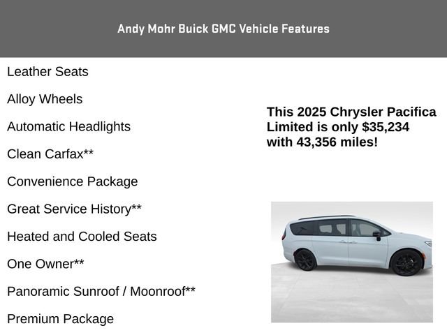 Used 2025 Chrysler Pacifica Limited image 8
