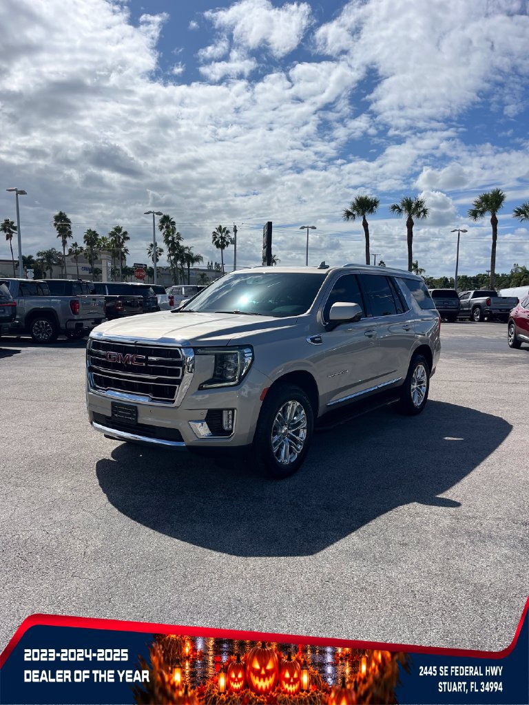 Used 2022 GMC Yukon SLT w/ SLT Premium Package RWD image 2