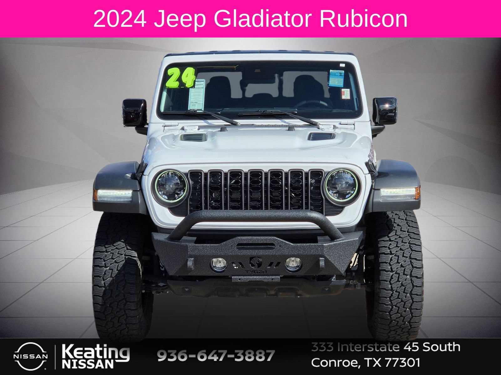 Used 2024 Jeep Gladiator Rubicon w/ Safety Group AWD/4WD image 2