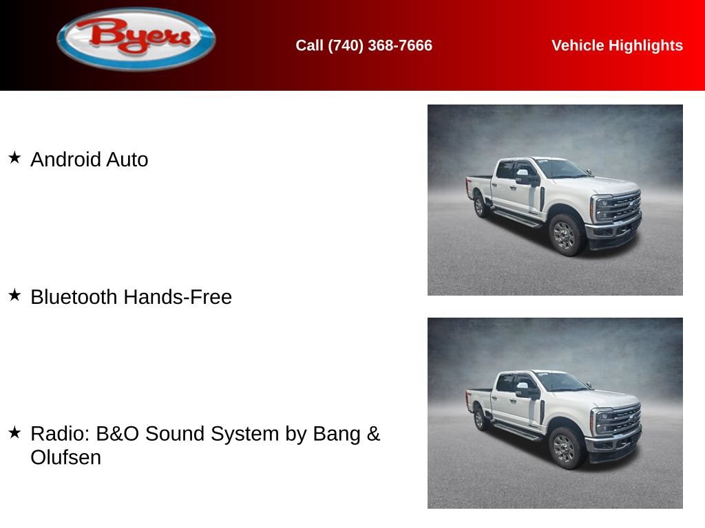 Used 2023 Ford F250 Lariat w/ Chrome Package AWD/4WD image 13