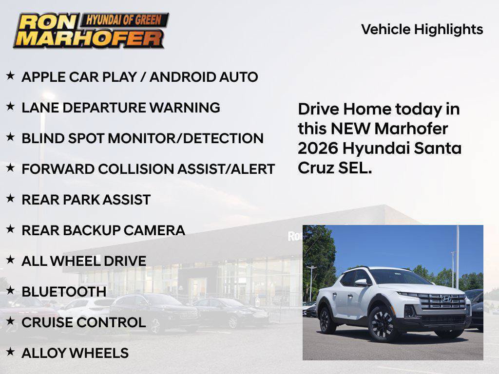 New 2026 Hyundai Santa Cruz SEL AWD/4WD image 26