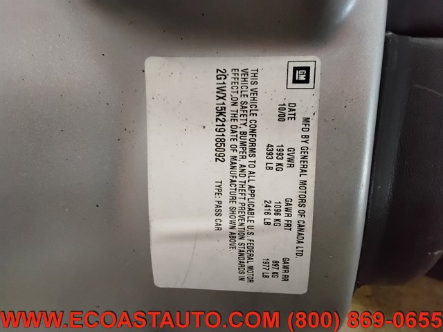 Used 2001 Chevrolet Monte Carlo SS w/ Preferred Equipment Group image 21