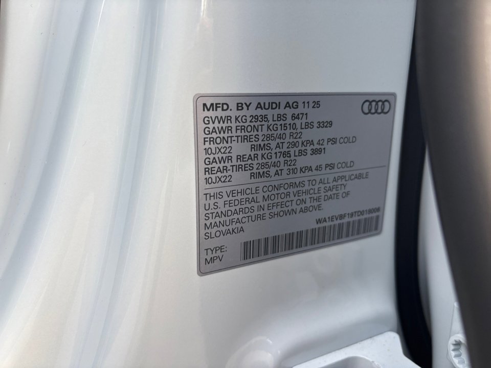 New 2026 Audi Q8 Premium Plus w/ Premium Plus Package image 35