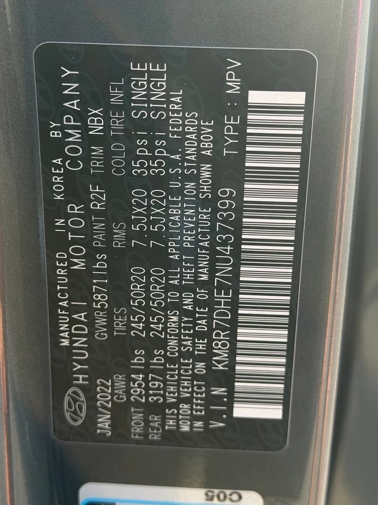 Used 2022 Hyundai Palisade Calligraphy AWD/4WD image 43