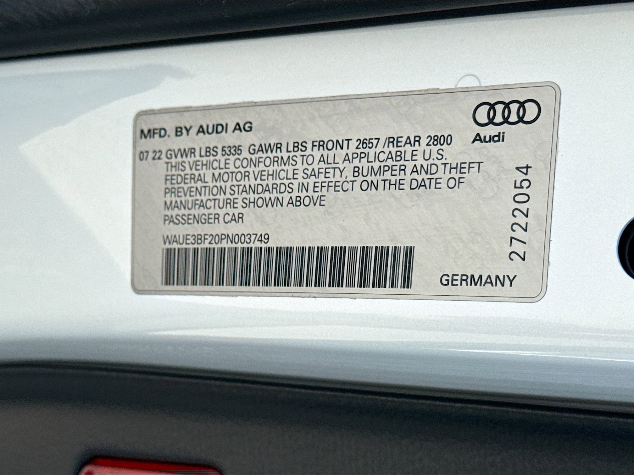 Used 2023 Audi A6 Premium Plus w/ Premium Plus Package AWD/4WD image 43