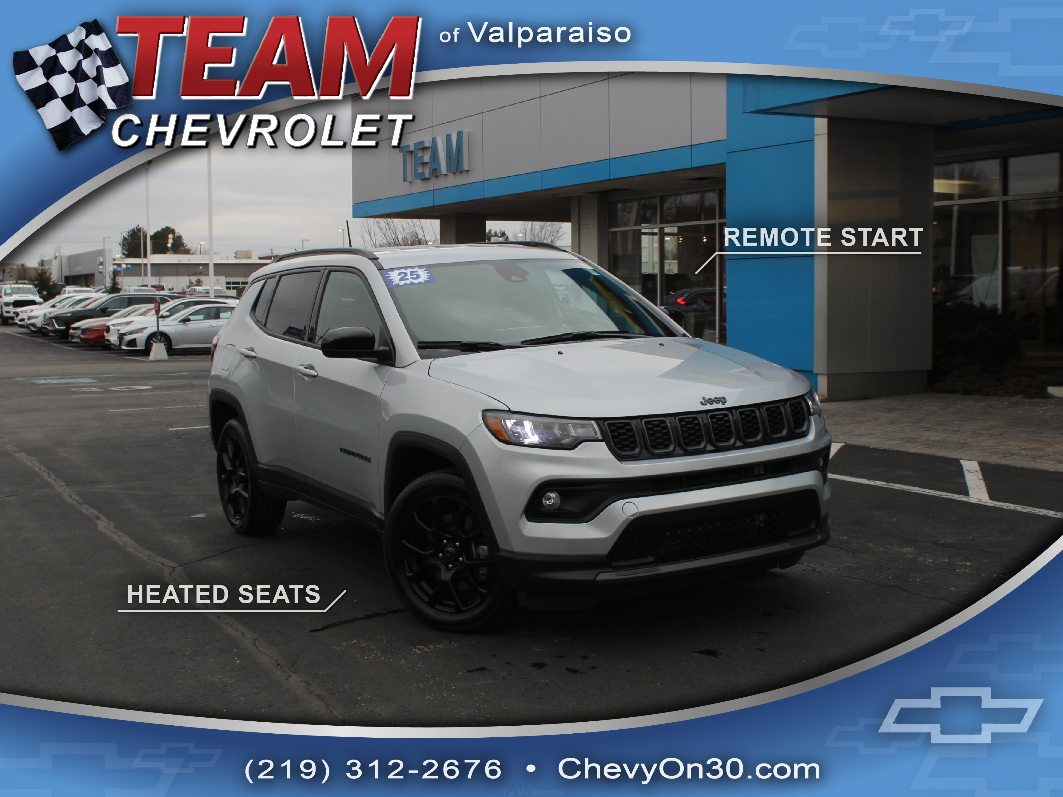 Used 2025 Jeep Compass Latitude w/ Altitude Special Edition image 1