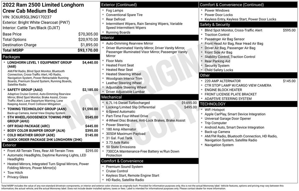 Used 2022 RAM 2500 Limited image 17