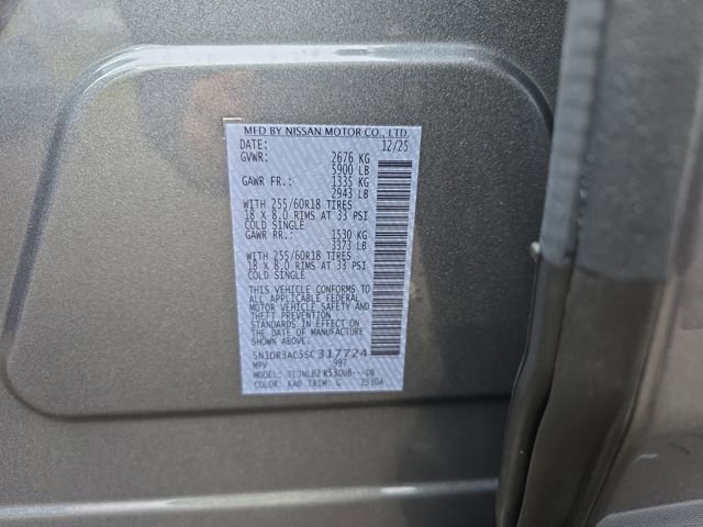 New 2025 Nissan Pathfinder S image 17