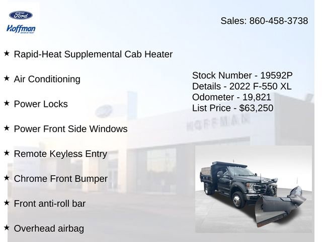 Used 2022 Ford F550 4x4 Regular Cab Super Duty image 15