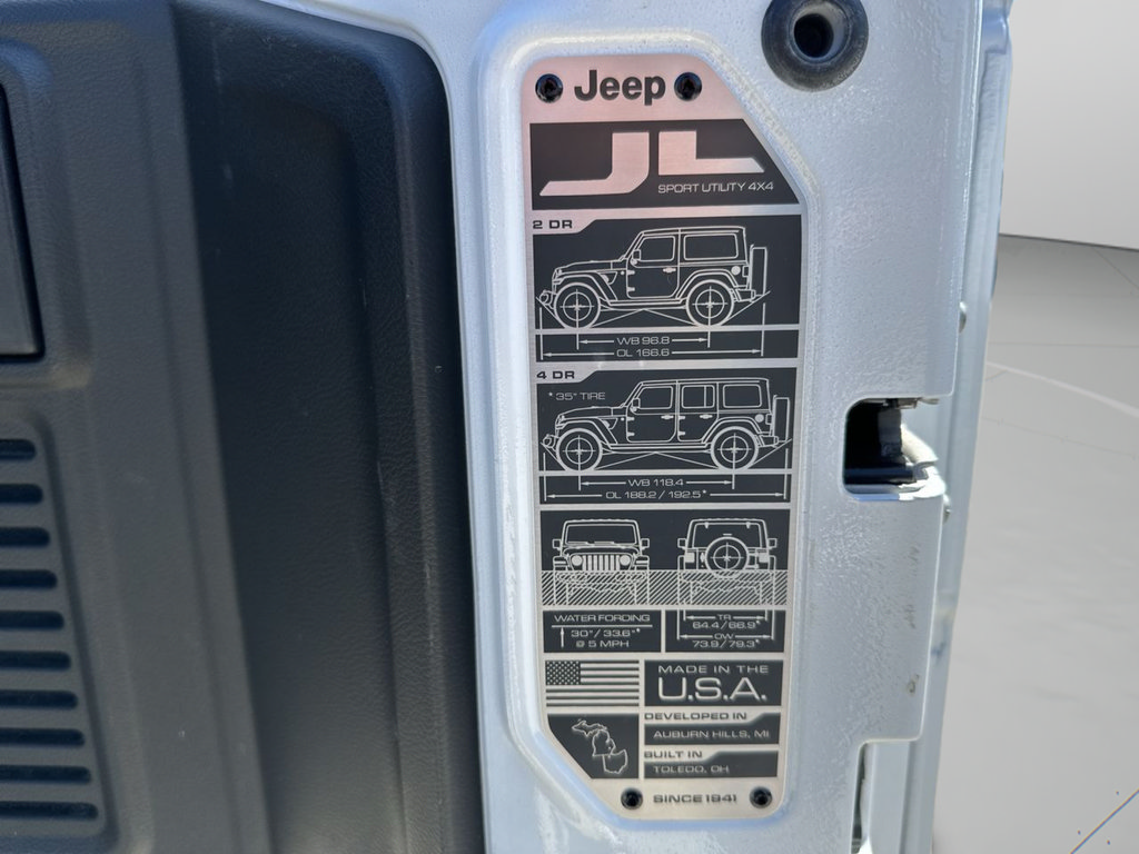 Certified 2023 Jeep Wrangler Sport AWD/4WD image 45