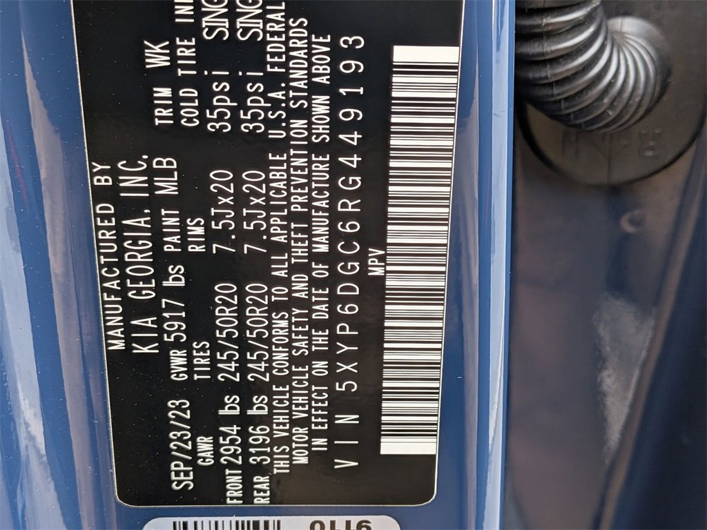 Certified 2024 Kia Telluride S w/ S Sunroof Package image 34