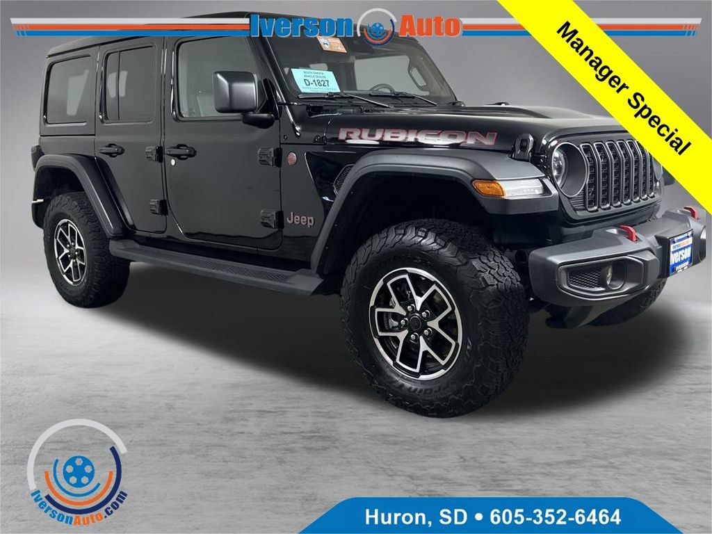 Used 2024 Jeep Wrangler Unlimited Rubicon w/ Convenience Group image 1