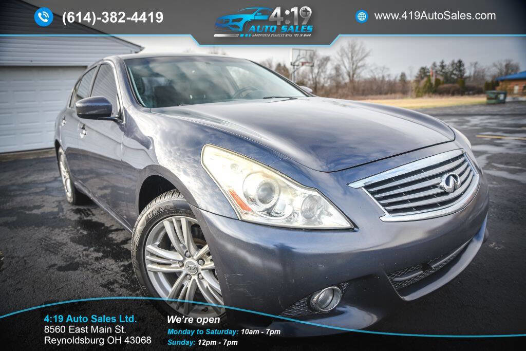 Used 2011 INFINITI G25 x w/ Moonroof Pkg image 15
