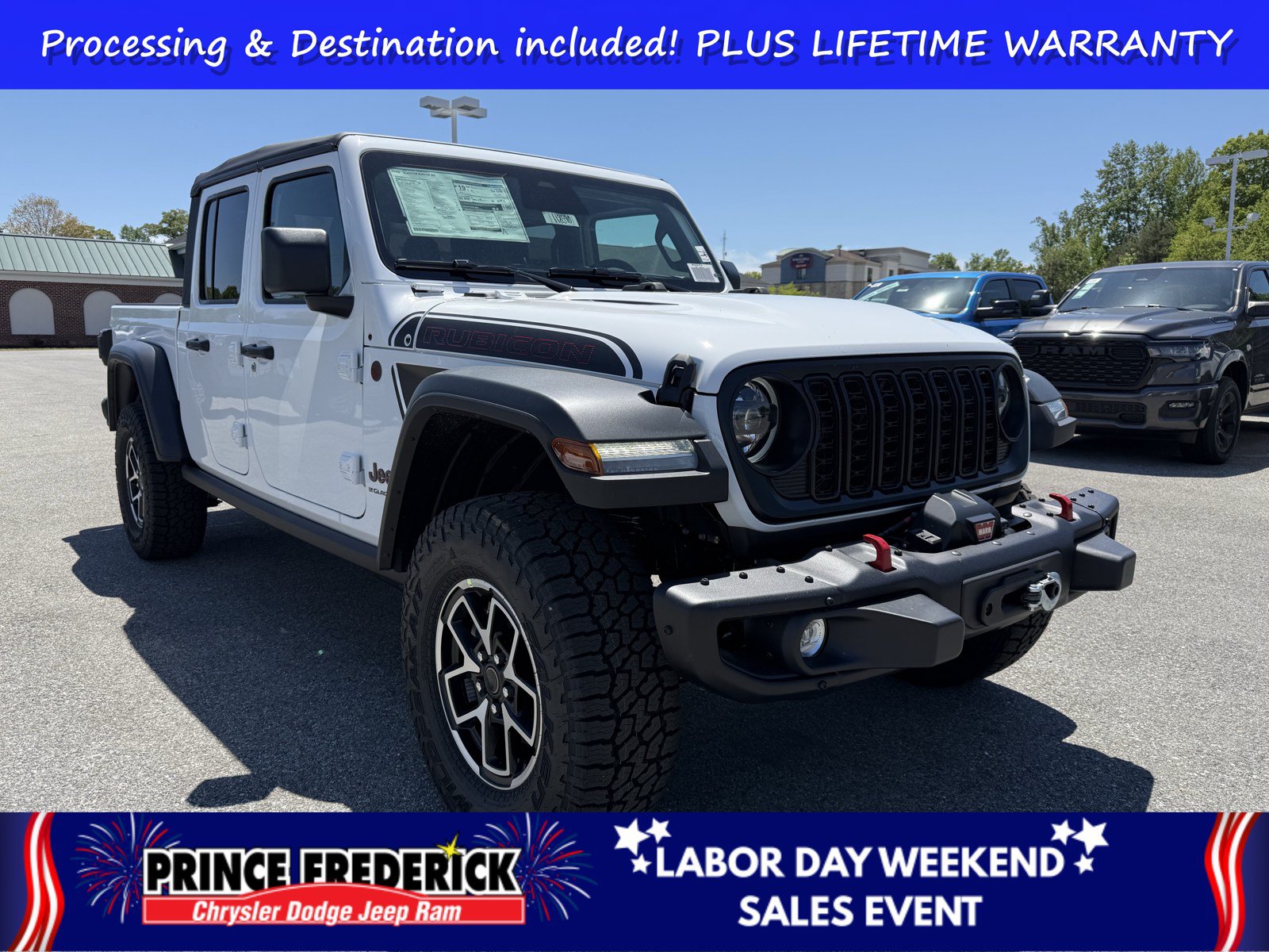 New 2026 Jeep Gladiator Rubicon AWD/4WD image 1