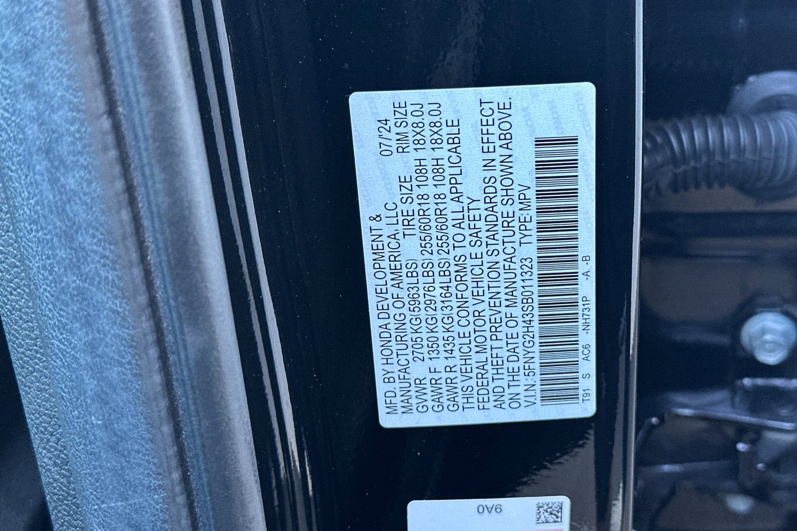 Certified 2025 Honda Pilot EX-L image 36