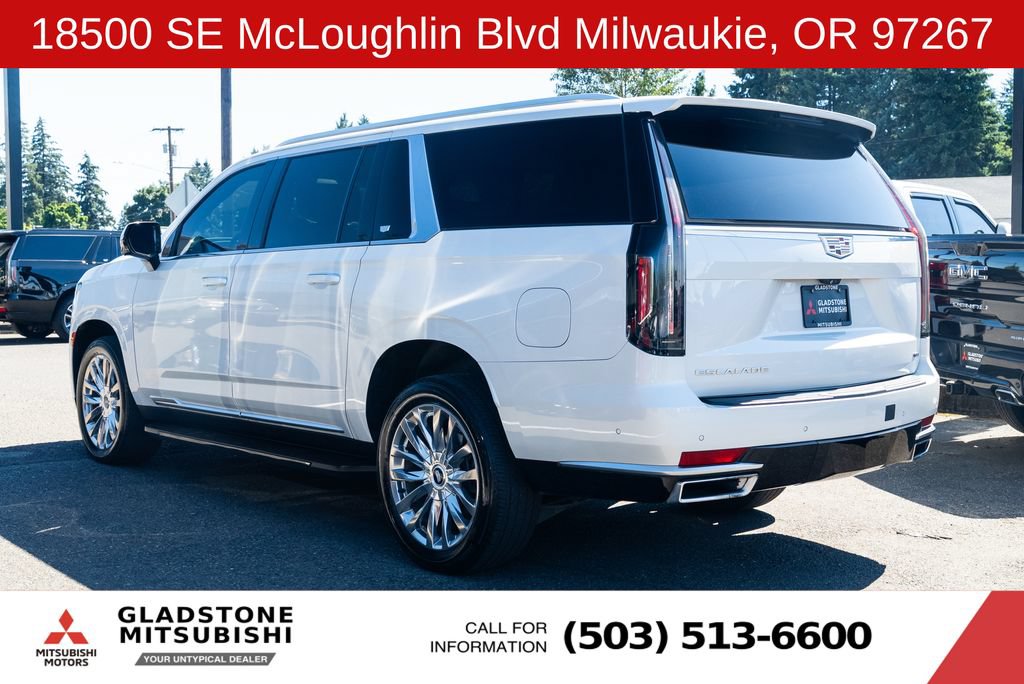 Used 2021 Cadillac Escalade ESV Premium Luxury w/ Performance Package AWD/4WD image 5