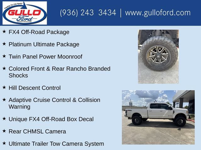 Used 2017 Ford F250 Platinum w/ Platinum Ultimate Package AWD/4WD image 10