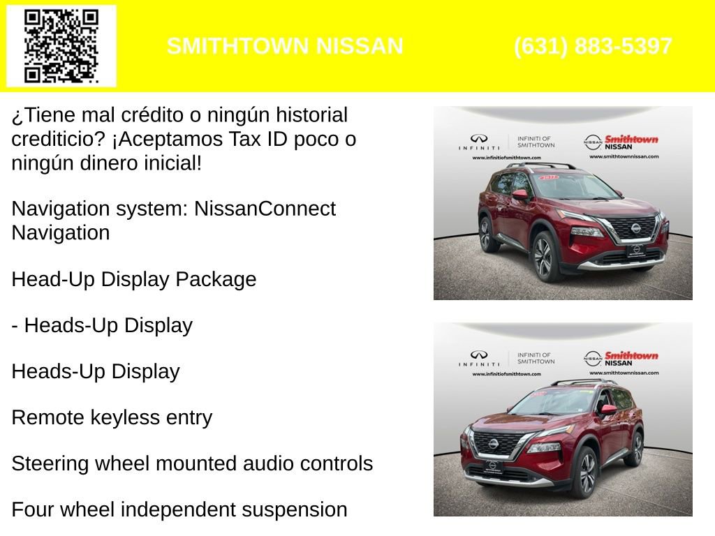 Used 2022 Nissan Rogue Platinum w/ Head-Up Display Package AWD/4WD image 4
