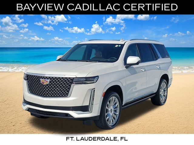 Certified 2024 Cadillac Escalade Premium Luxury w/ Performance Package AWD/4WD 360° Tour